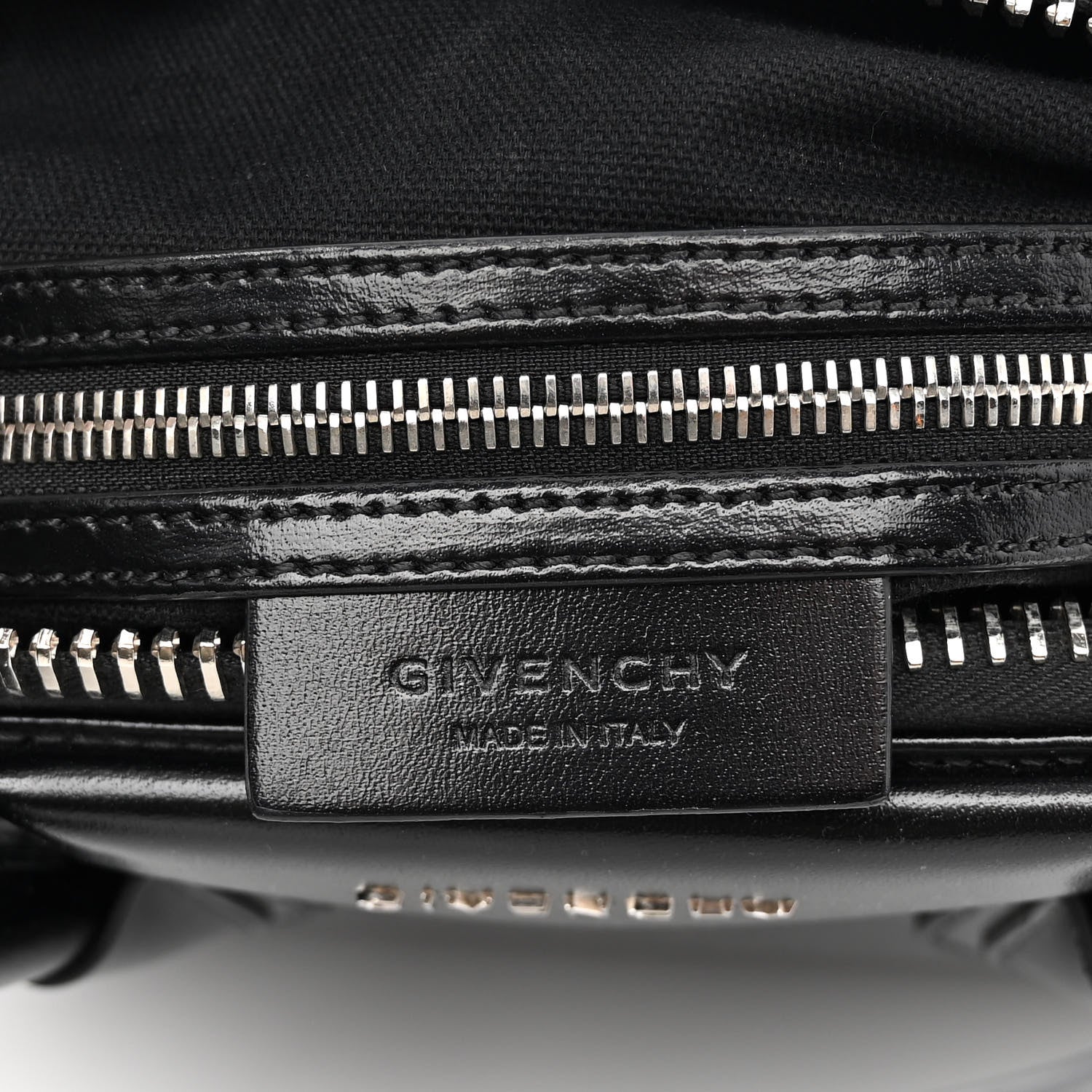 Givenchy Shiny Lord Calfskin Medium Antigona Black 6 of 10