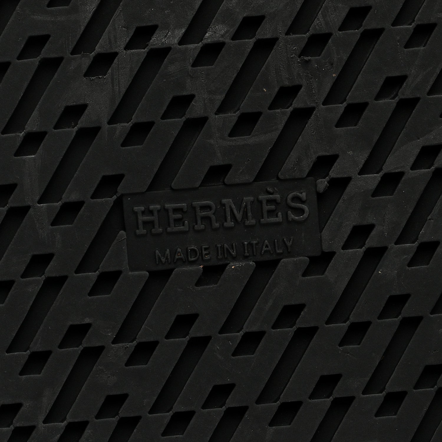 Hermes Calfskin Womens Chypre Sandals 38 Black 6 of 8