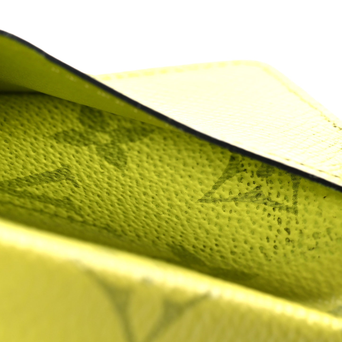 Monogram Taiga Pocket Organizer Yellow