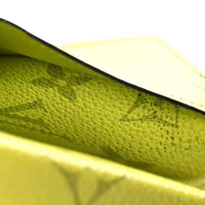 Louis Vuitton Monogram Taiga Pocket Organizer Yellow 10 of 11