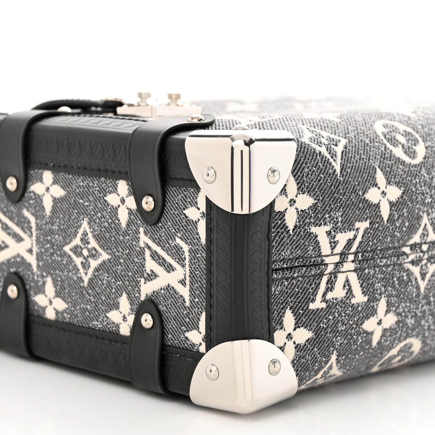 Louis Vuitton Monogram Jacquard Denim Side Trunk Grey 8 of 10