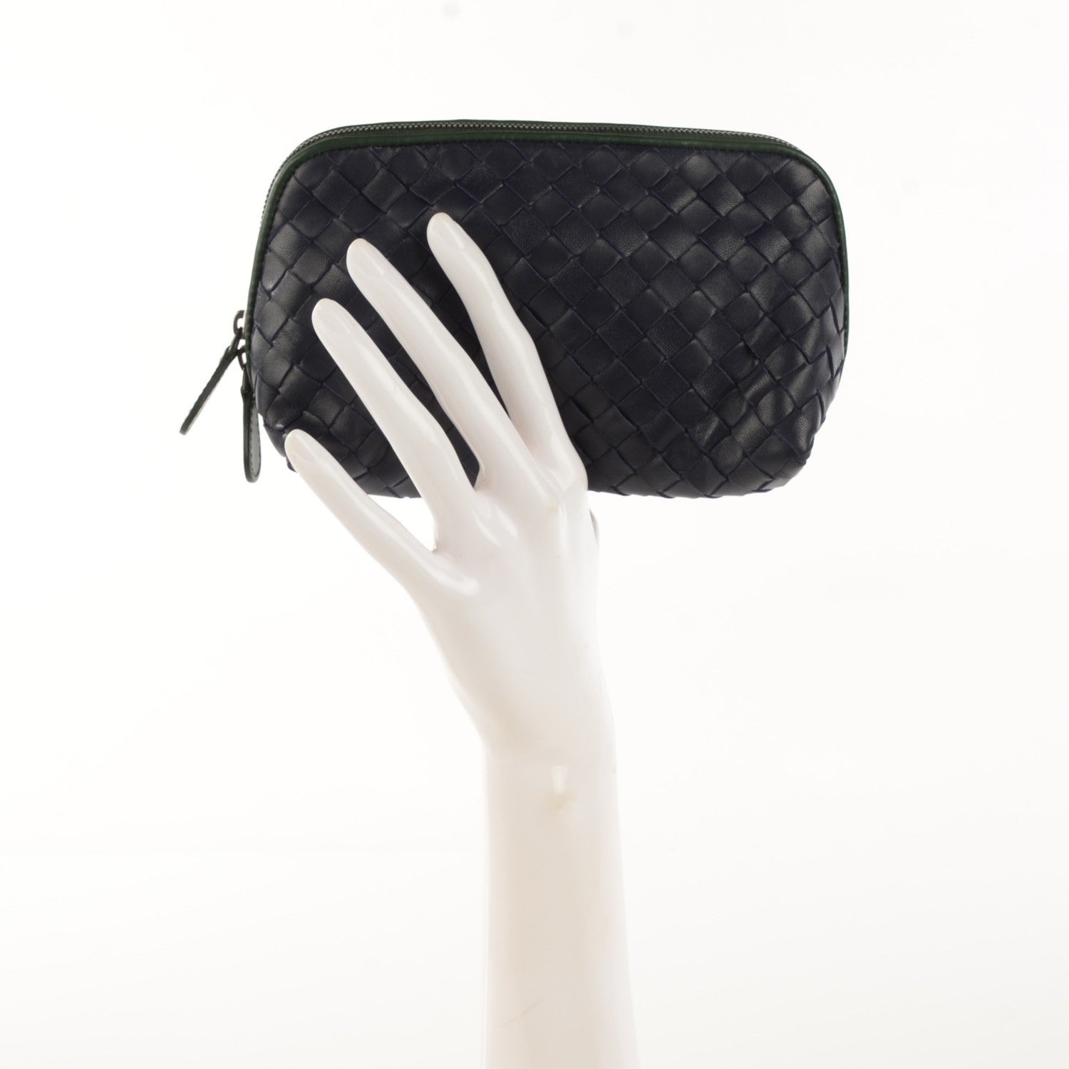 Bottega Veneta Nappa Intrecciato Cosmetic Case 2 of 9
