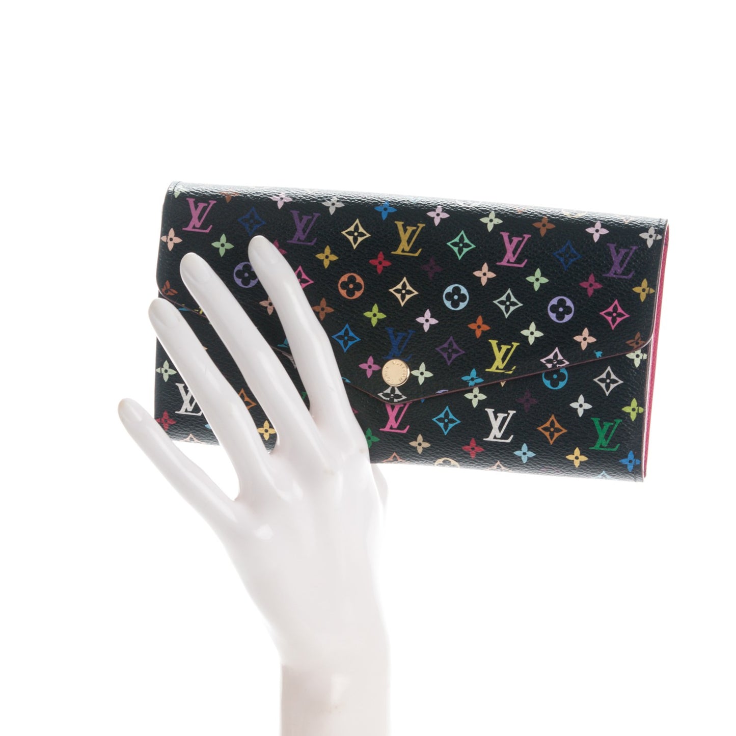Monogram Multicolor Sarah Wallet NM Black Grenade