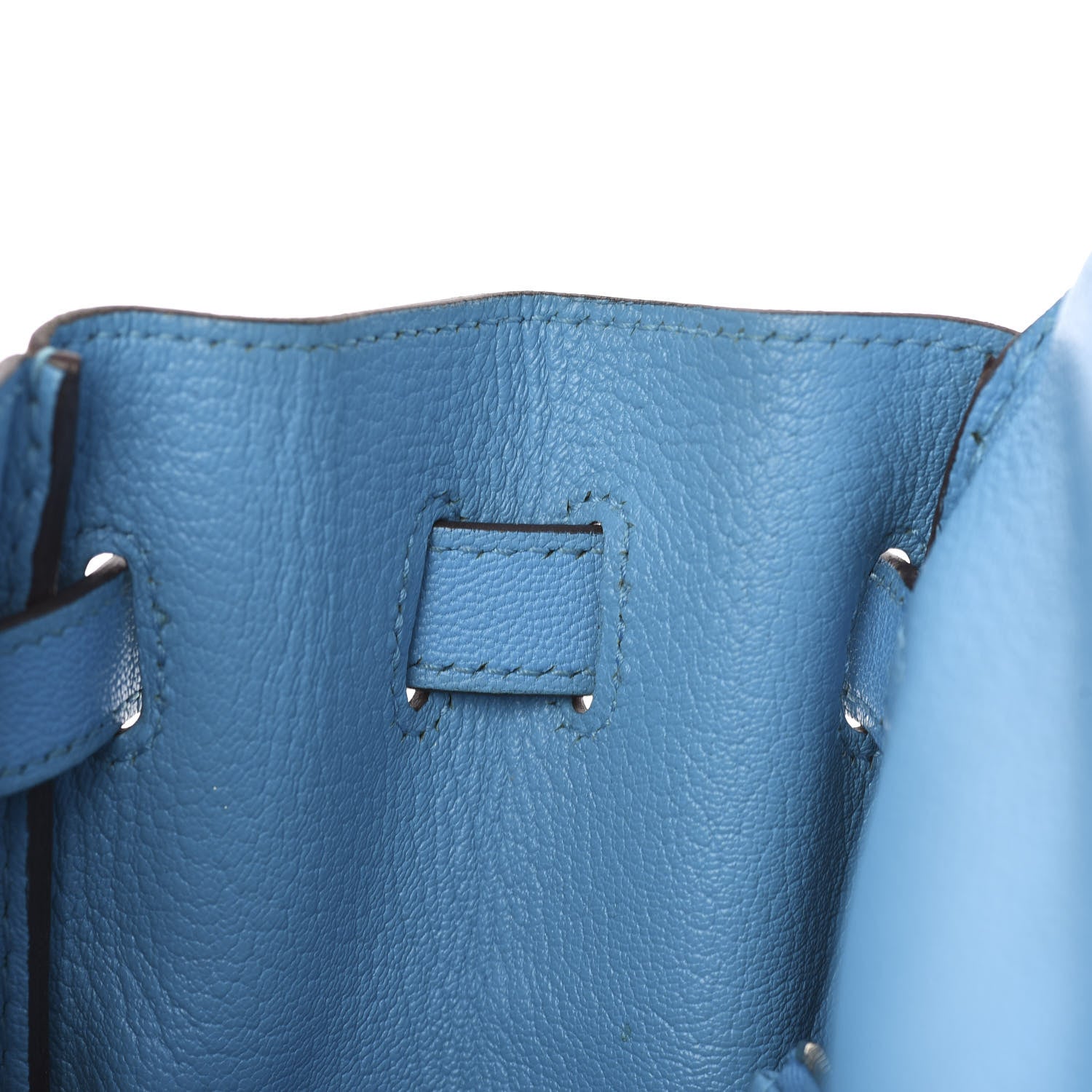 Hermes Togo Kelly Retourne Eclat 35 Etoupe Bleu Azteque 26 of 38