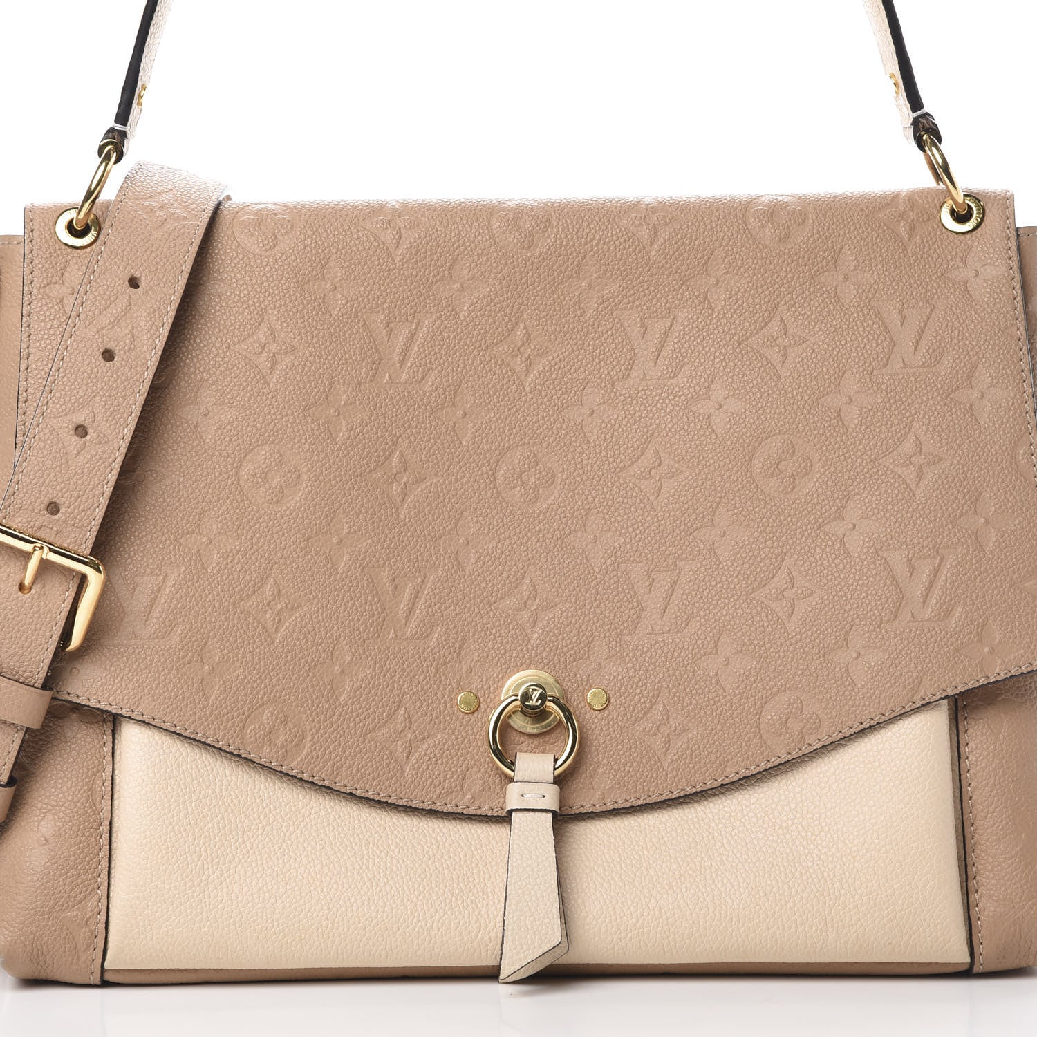 Louis Vuitton Empreinte Blanche MM Papyrus Creme 9 of 13