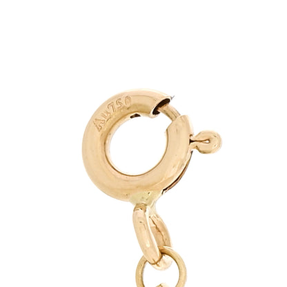 Tiffany 18K Yellow Gold Small T Smile Pendant Necklace 6 of 6