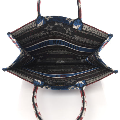 Christian Dior Canvas Embroidered Exclusive US Book Tote Multicolor 5 of 13