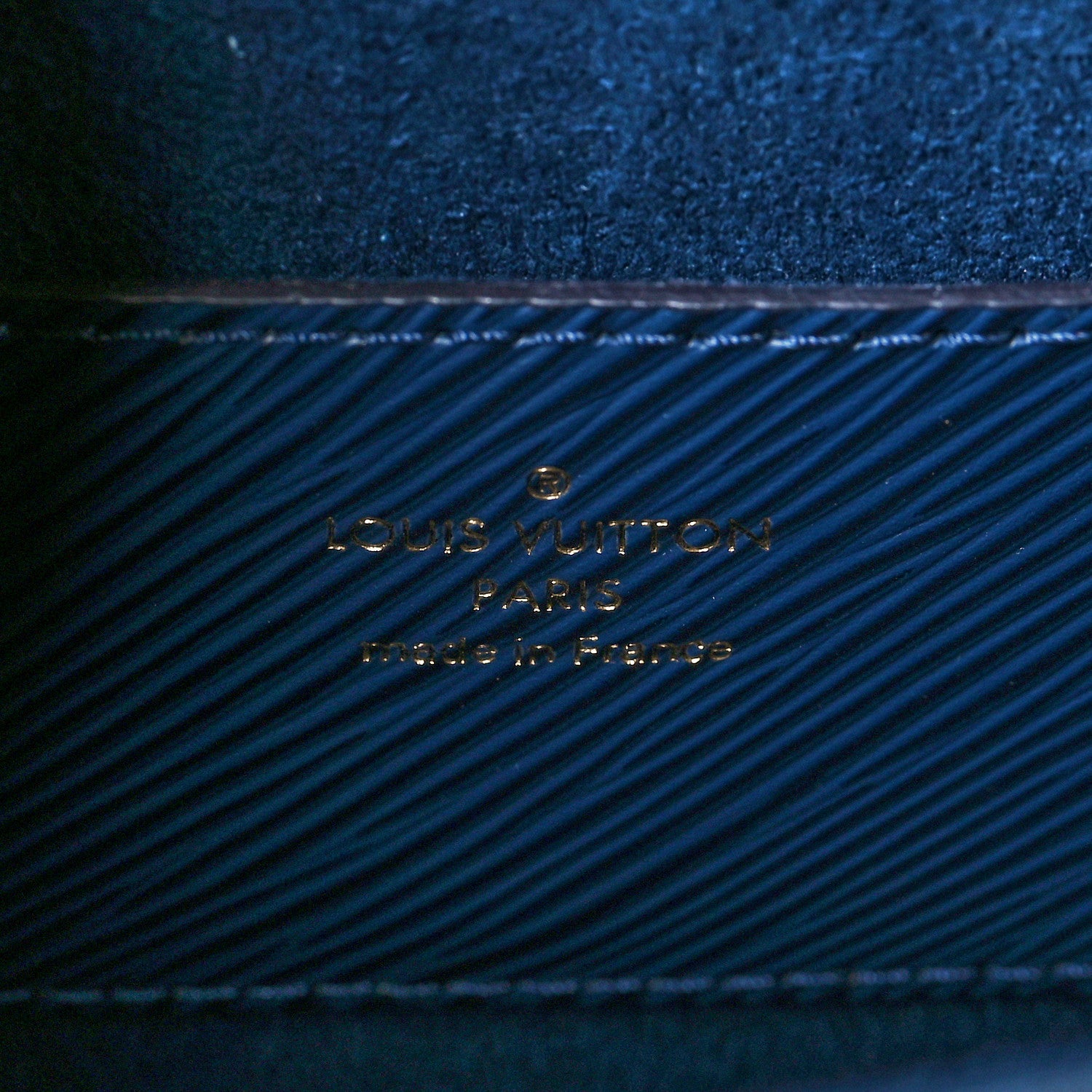 Louis Vuitton Epi Twist Shoulder Bag MM Indigo 6 of 10