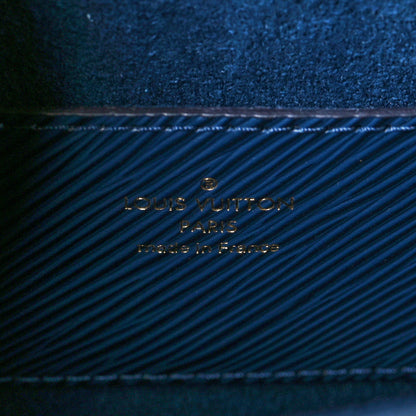 Louis Vuitton Epi Twist Shoulder Bag MM Indigo 6 of 10