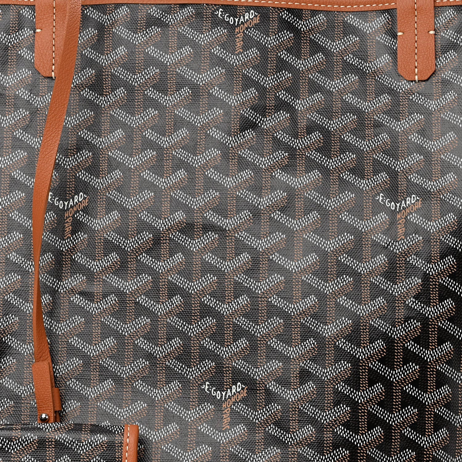 Goyard Goyardine Saint Louis GM Black Gold 9 of 11