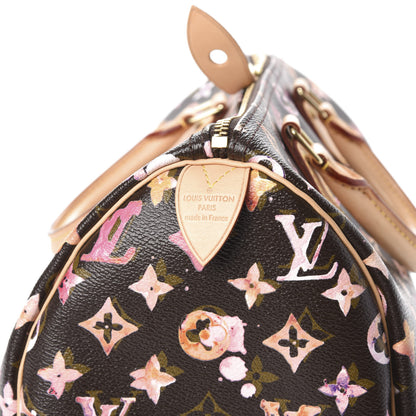 Louis Vuitton Watercolor Aquarelle Speedy 30 Brown 8 of 8