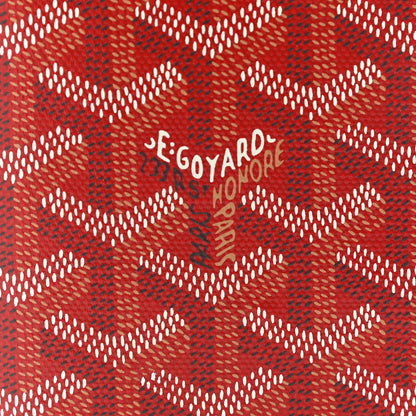 Goyard Goyardine Passport Wallet Red 7 of 9
