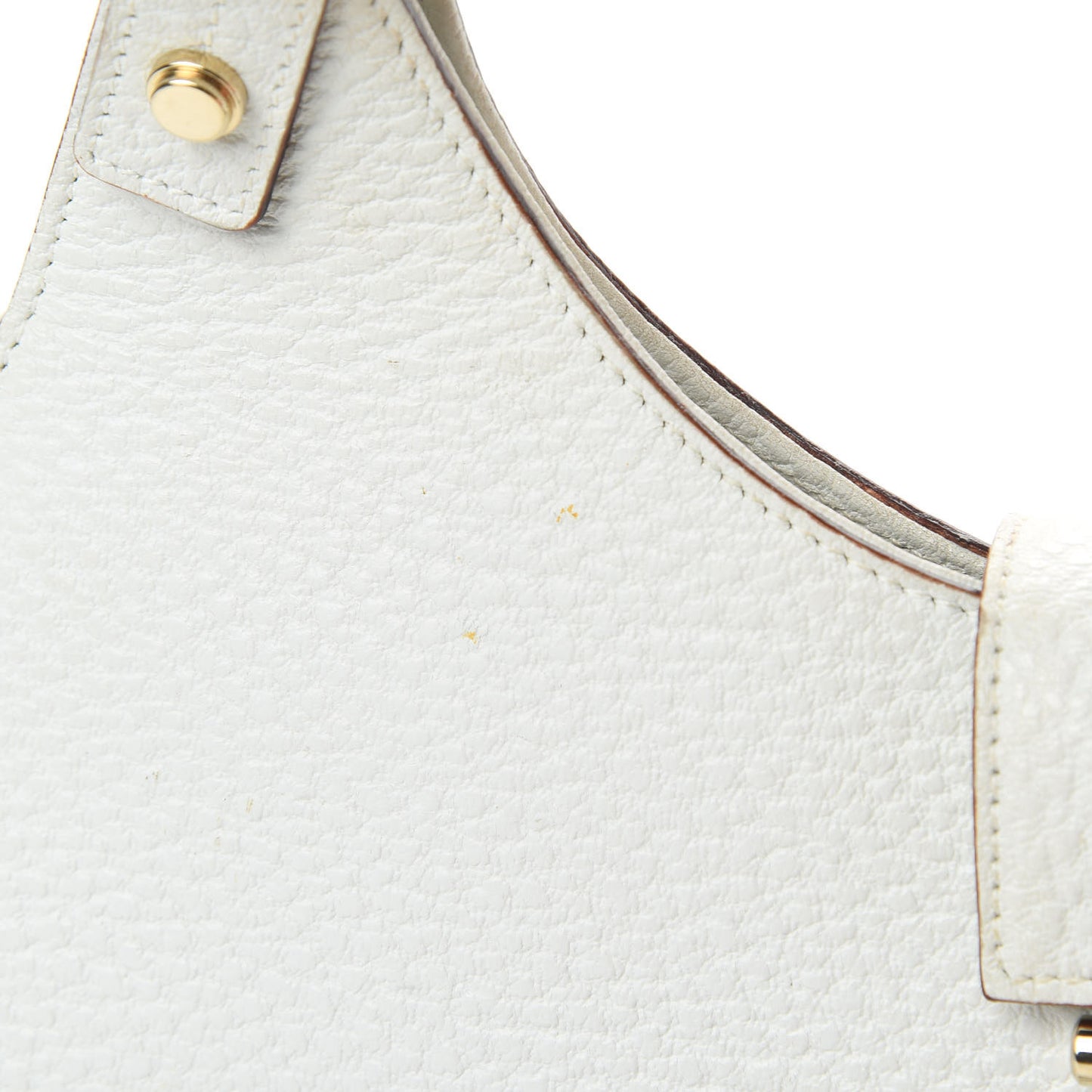 Calfskin Junco Shoulder Bag White