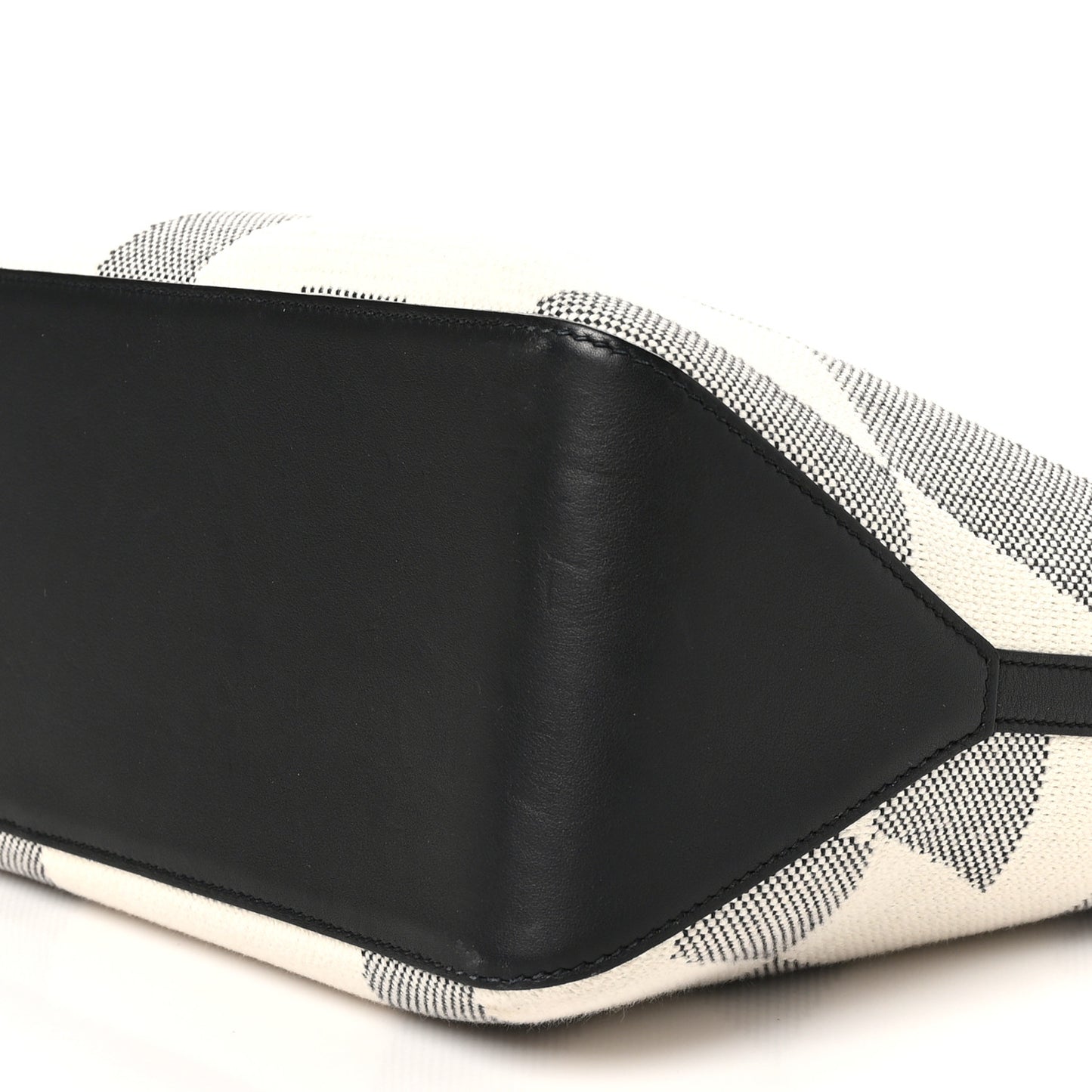 Swift H Canvas Cabas H En Biais 40 Black Ecru