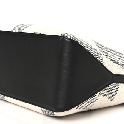 Hermes Swift H Canvas Cabas H En Biais 40 Black Ecru 10 of 11