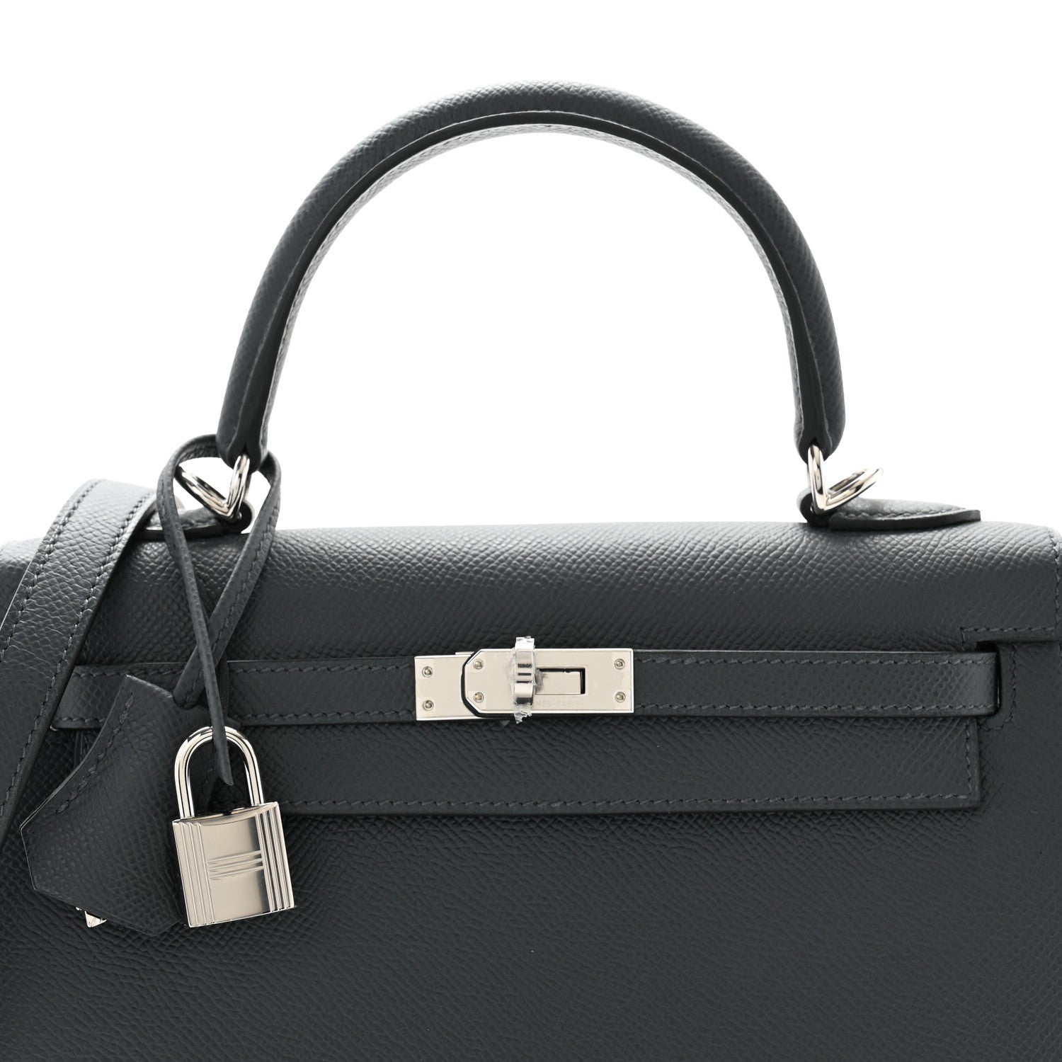 Hermes Epsom Kelly Sellier 25 Gris Misty 8 of 11