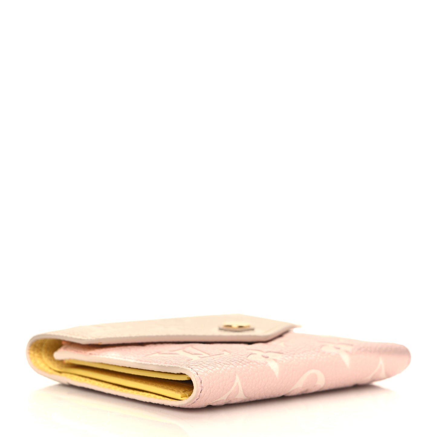 Empreinte Monogram Spring In The City Victorine Wallet Pink Beige Yellow