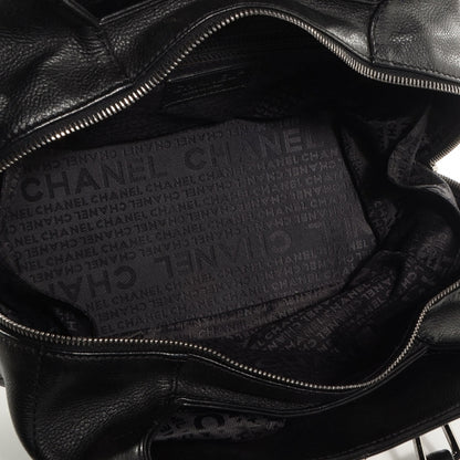 Chanel Caviar Square Stitched Medium Tote Black 5 of 8