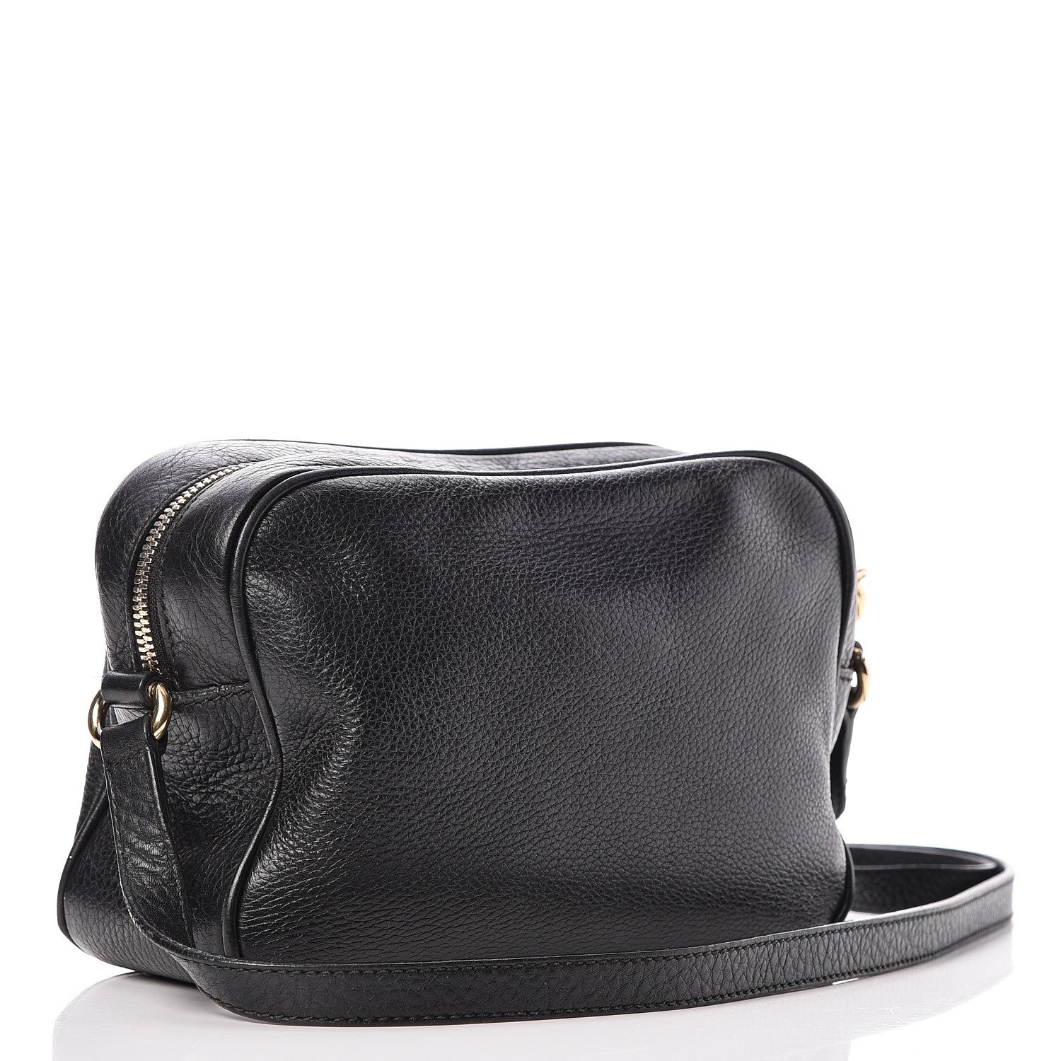 Gucci Pebbled Calfskin Small Soho Disco Bag Black 4 of 8