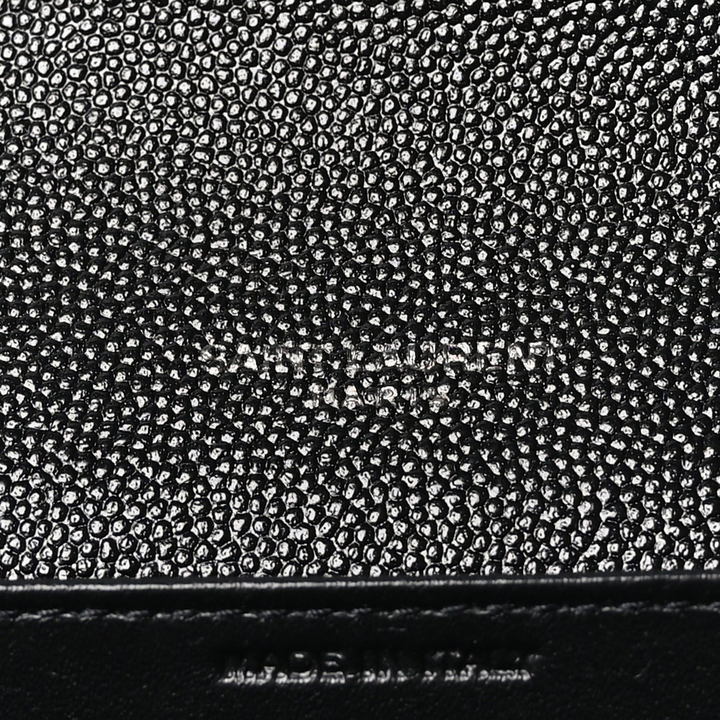 Grain de Poudre Uptown Chain Wallet Black