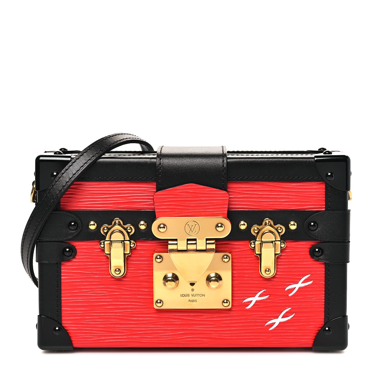 Louis Vuitton Epi Petite Malle Coquelicot 1 of 8
