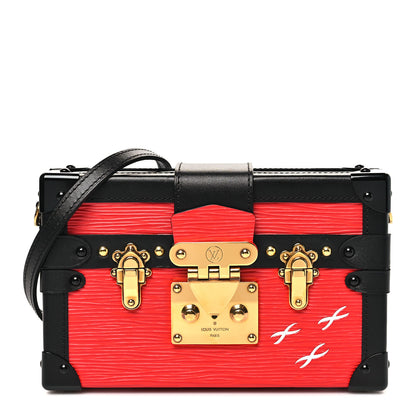Louis Vuitton Epi Petite Malle Coquelicot 1 of 8