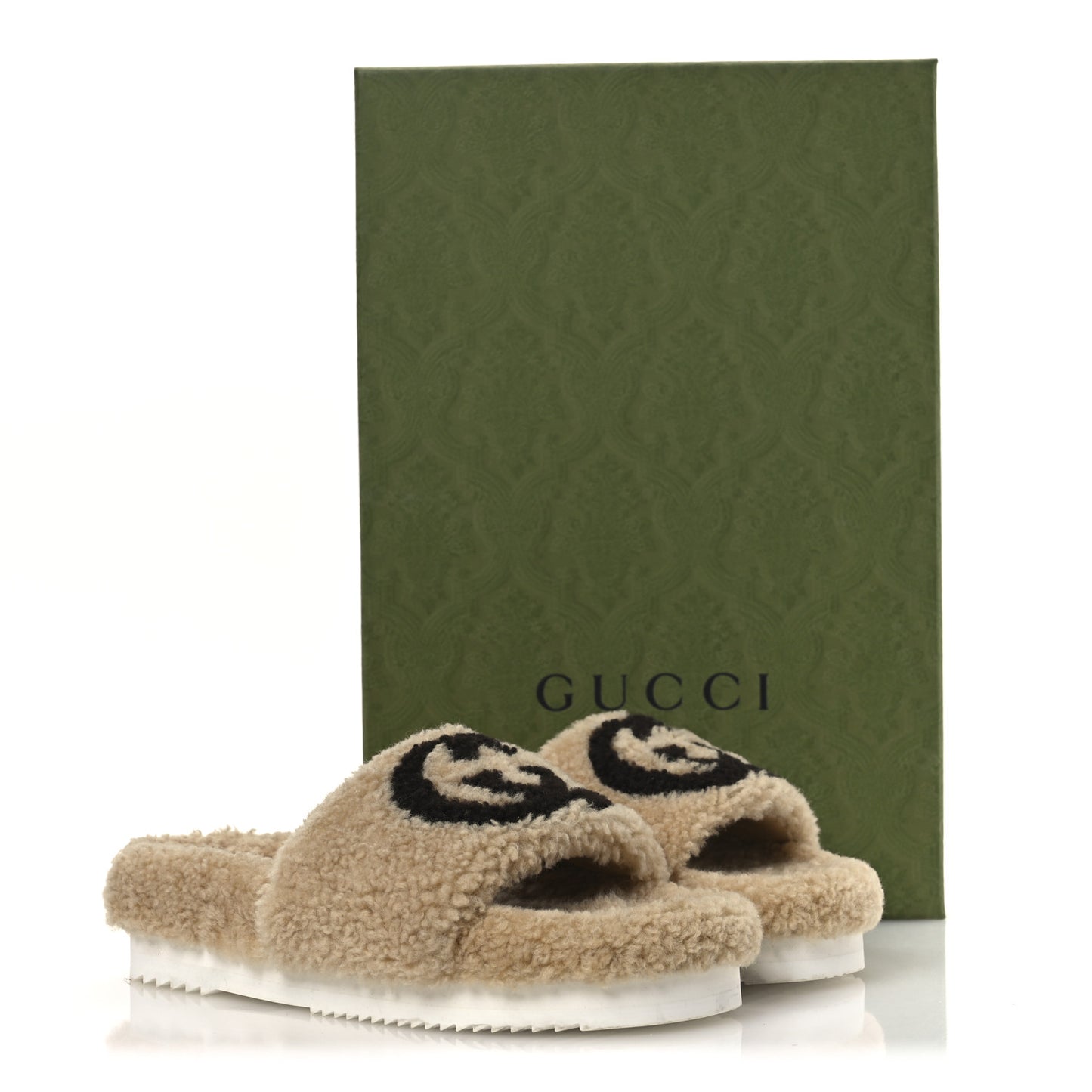 Shearling Womens Eileen Slide Sandals 38 Cocoa Butterscotch