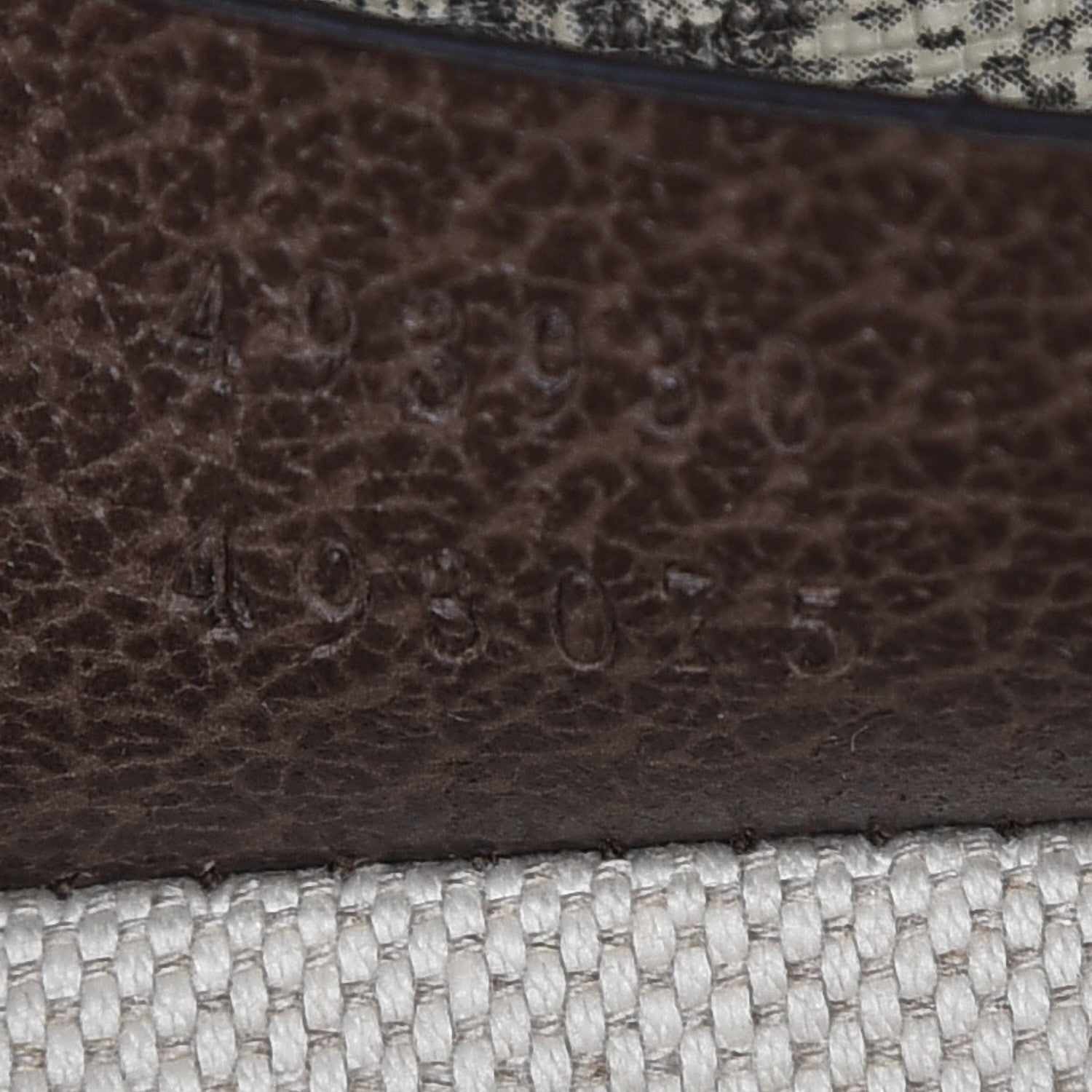 Gucci GG Supreme Monogram Neo Vintage Web Belt Bag Brown 9 of 9