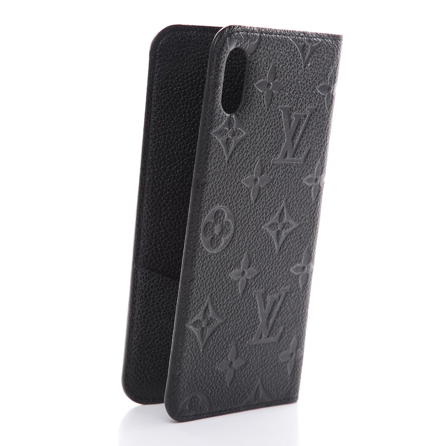 Louis Vuitton Empreinte iPhone X/XS Folio Case Black 3 of 9
