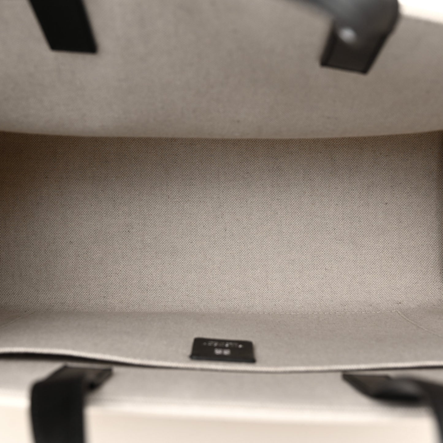 Canvas Logo 4G Embossed Medium Tote Beige Black