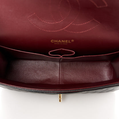 Chanel Caviar Quilted Jumbo Double Flap Black 5 of 10