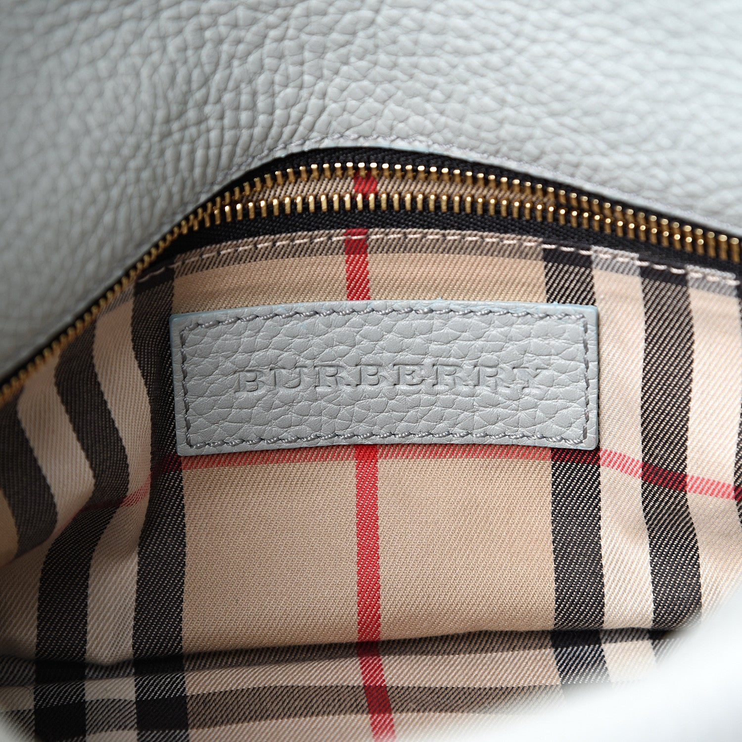 Burberry London Grainy Calfskin Small Leah Sky Blue 5 of 12