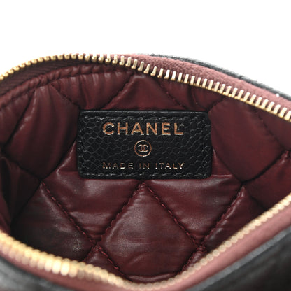 Chanel Caviar Quilted Small Pouch Black 6 of 10