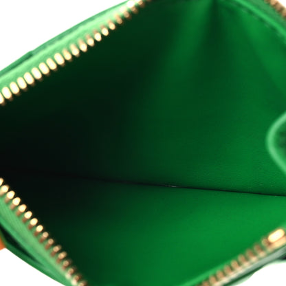Bottega Veneta Nappa Intreccio Cassette Zipped Card Case Parakeet 5 of 7