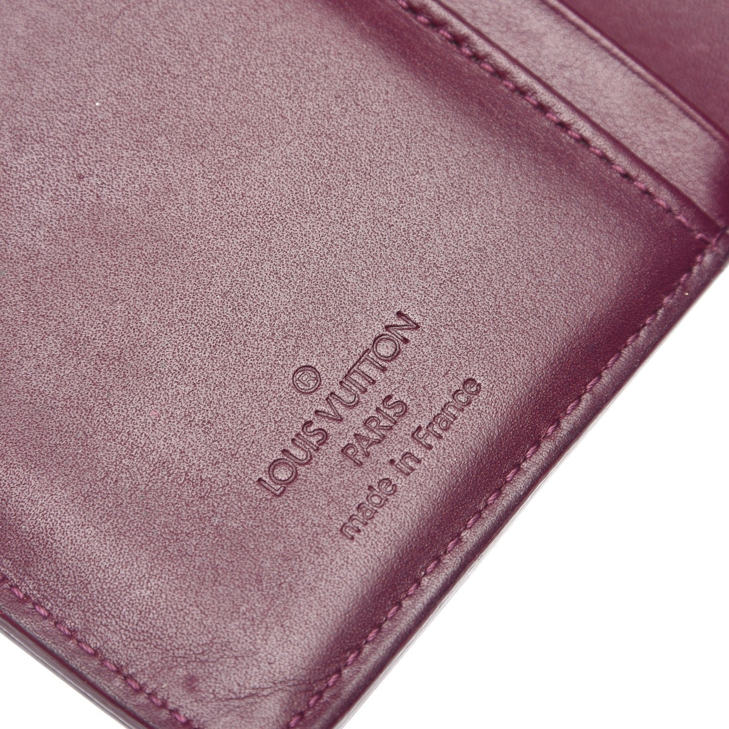 Louis Vuitton Vernis French Purse Wallet Violet 7 of 14