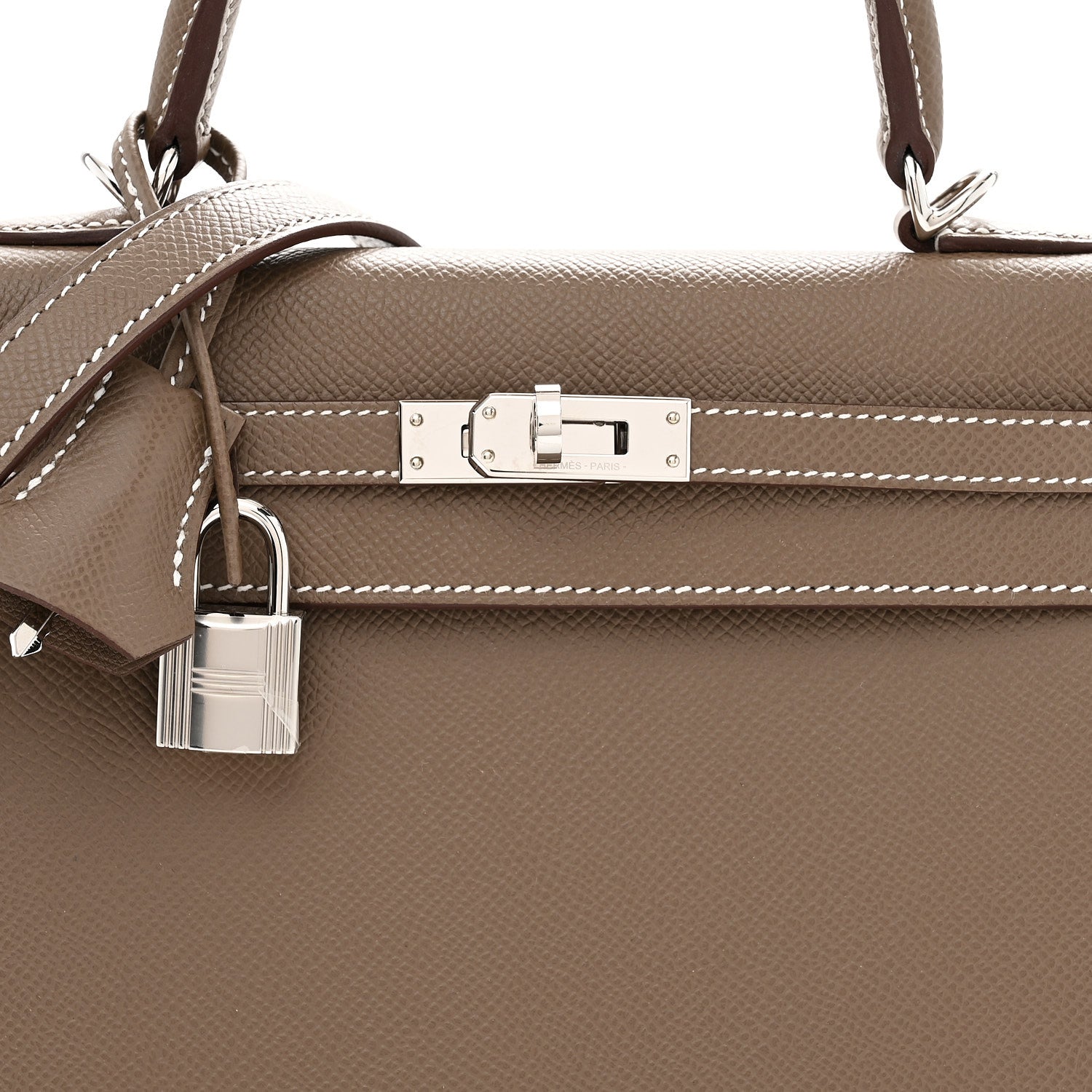 Hermes Epsom Kelly Sellier 25 Etoupe 8 of 12
