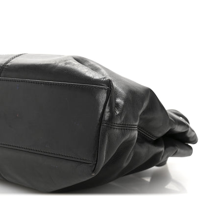 Chanel Lambskin CC Shoulder Bag Black 10 of 13