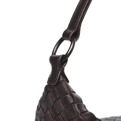 Bottega Veneta Nappa Intrecciato Small Shoulder Bag Ebano 7 of 14