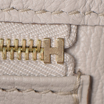 Hermes Togo Kelly Retourne 25 Craie 18 of 55