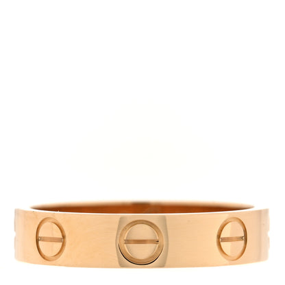 Cartier 18K Yellow Gold 3.5mm LOVE Wedding Band Ring 47 4 1 of 4