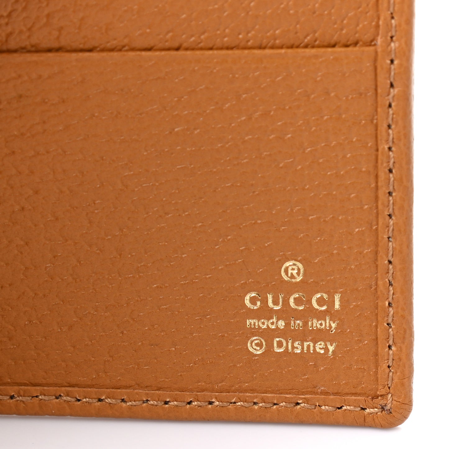 X DISNEY Mini Vintage GG Supreme Monogram Mickey Mouse Wallet Beige Vintage Sun Oil