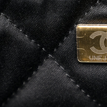Chanel Shiny Calfskin Quilted Small Chanel 22 Black 7 of 11