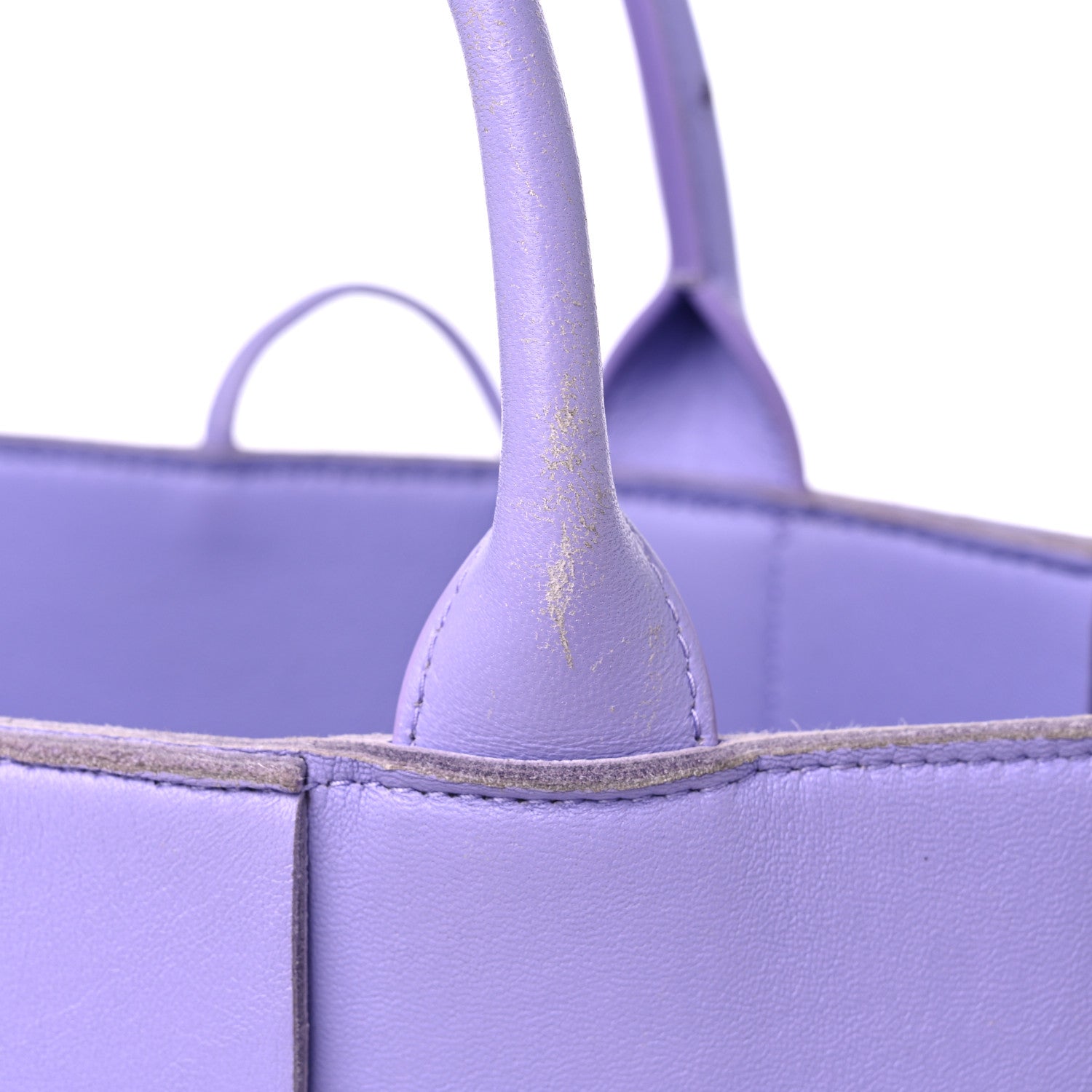 Bottega Veneta Nappa Maxi Intreccio Mini Arco Tote Wisteria 15 of 16