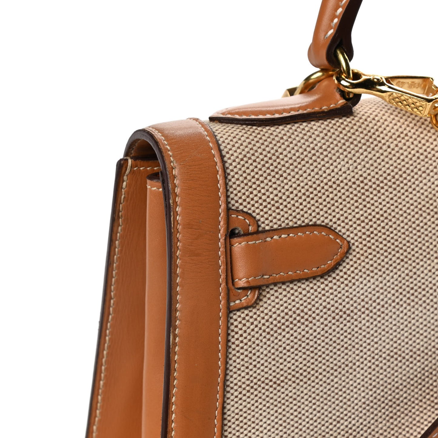 Peau Porc Toile Kelly Sellier 32 Gold
