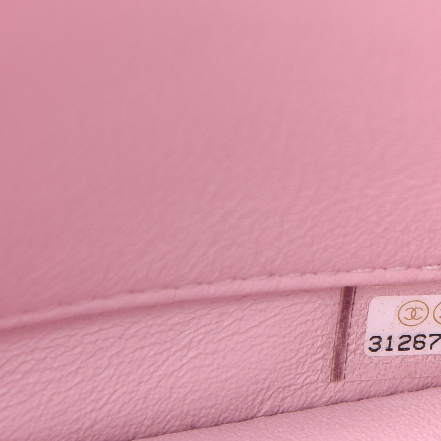 Lambskin Quilted Small Trendy CC Flap Dual Handle Bag Light Pink