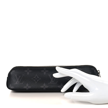 Louis Vuitton Monogram Eclipse Elizabeth Pencil Pouch Black 2 of 6