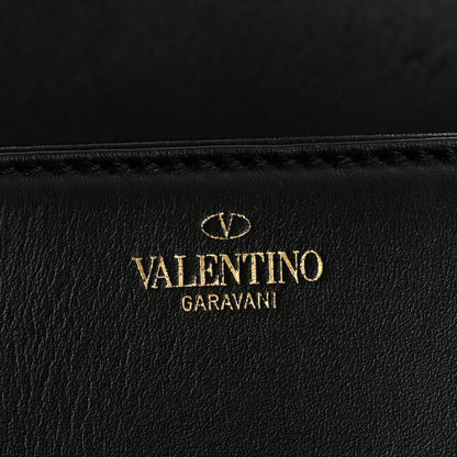 Valentino Garavani Calfskin Small Vlogo Chain Shoulder Bag Black 6 of 13