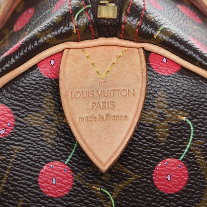 Louis Vuitton Monogram Cerises Speedy 25 6 of 8