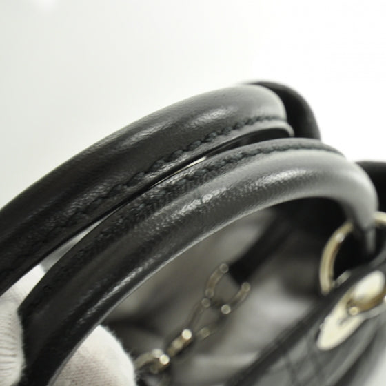 Lambskin Cannage Soft Lady Dior Tote Black