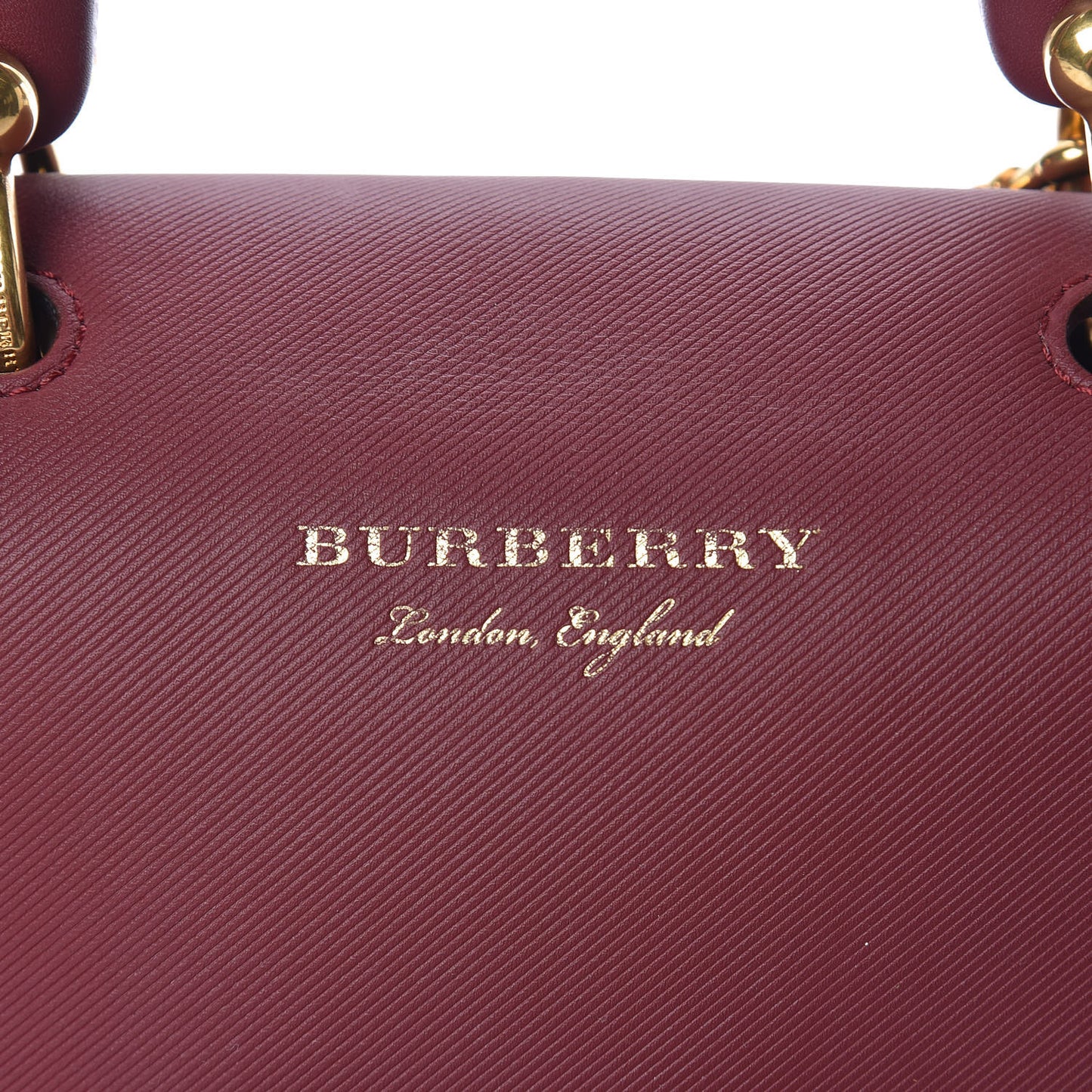 Trench Calfskin Small DK88 Top Handle Bag Antique Red